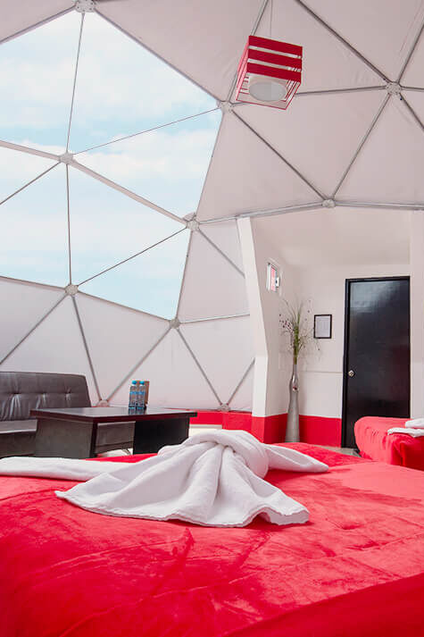 glamping huasca sierra verde interior